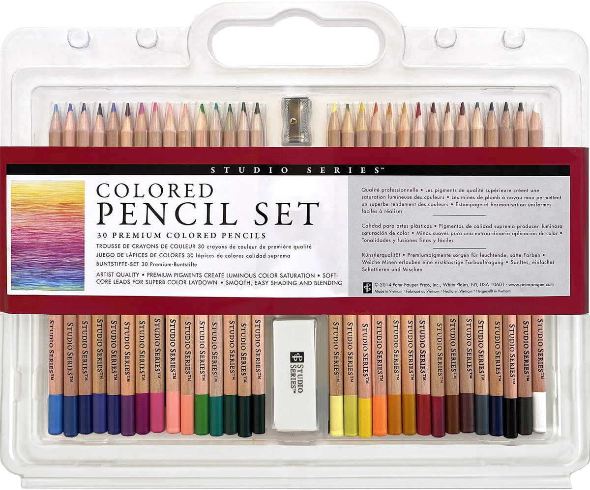 Peter Pauper Press Studio Series Colored Pencil Set - Little Miss Muffin Children & Home