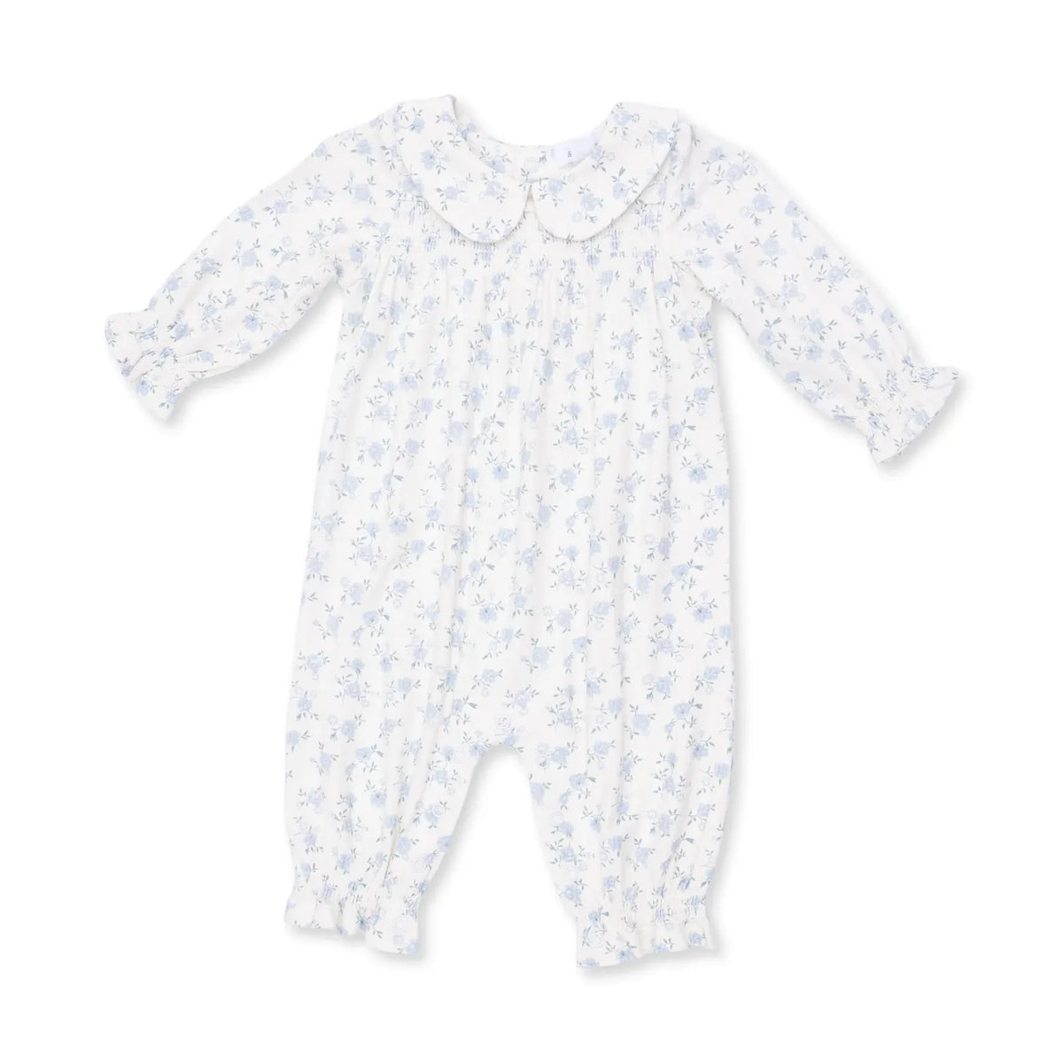 Angel Dear Rose Briar Smocked Long Sleeve Romper - Little Miss Muffin Children & Home