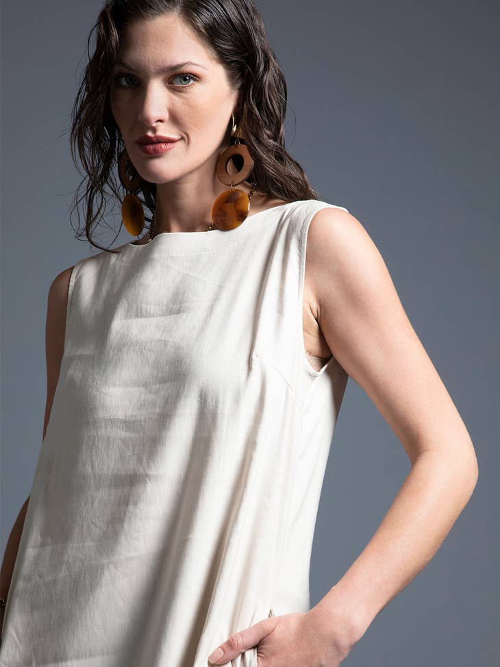 Weekend Los Angeles Weekend Los Angeles Lia Sleeveless Dress - Little Miss Muffin Children & Home