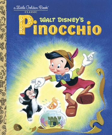 Random House Pinocchio Disney Classic Little Golden Book - Little Miss Muffin Children & Home