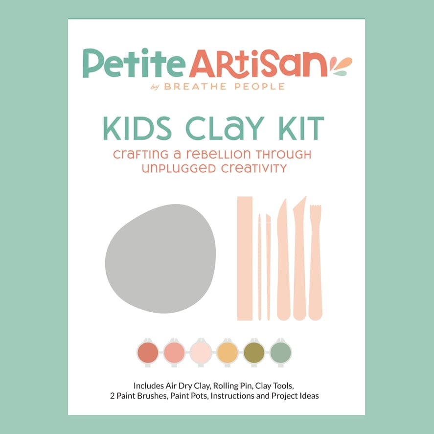 Breathe People Breathe People Kids Clay Kit- Nurturing Creativity Beyond the Screen - Little Miss Muffin Children & Home
