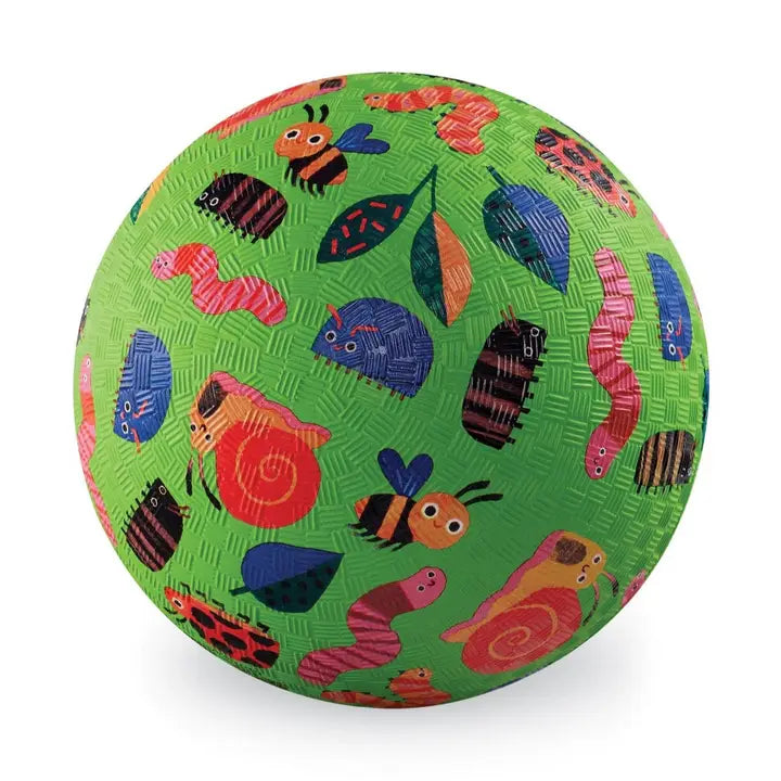 Crocodile Creek Garden Friends 5" Playground Ball - Little Miss Muffin Children & Home