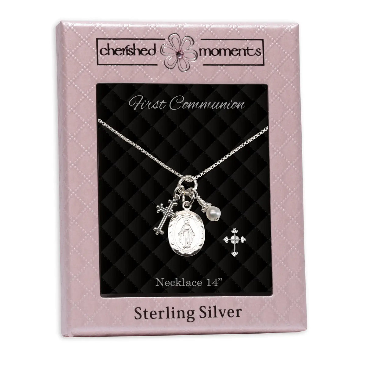 Cherished Moments Miraculous Medal Necklace - Little Miss Muffin Children & Home
