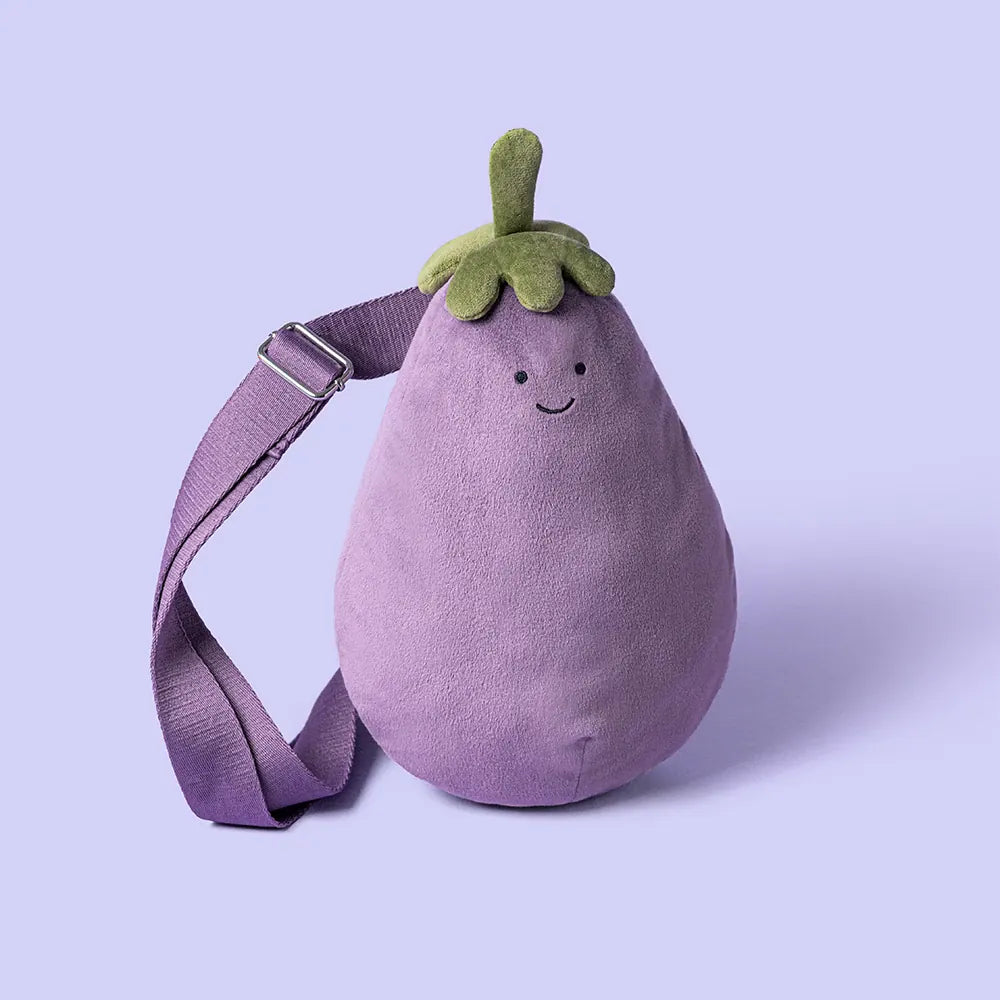 Jellycat Amuseables Eggplant Bum Bag - Little Miss Muffin Children & Home