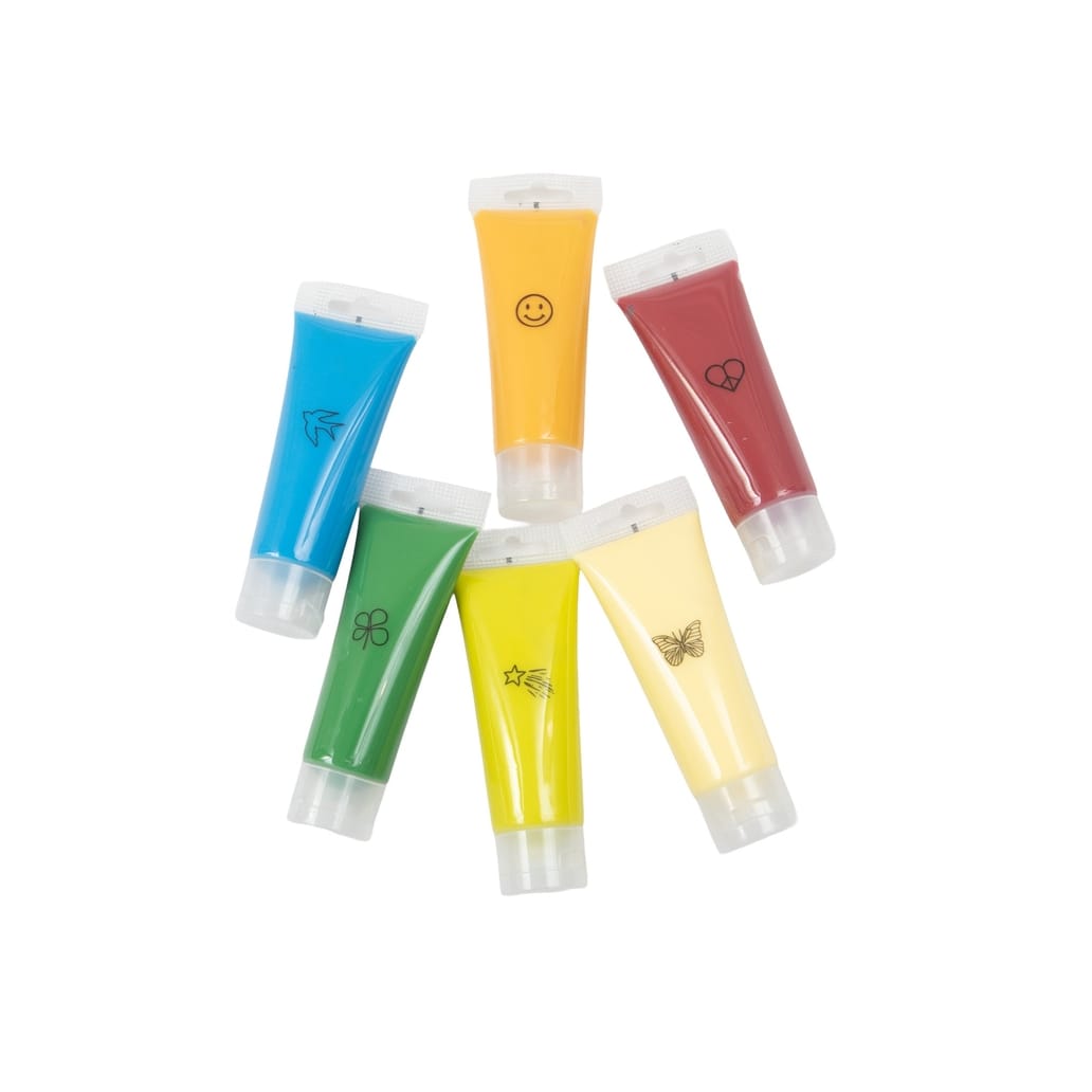 Sugarboo Sugarboo Washable Finger Paint Set 6 Colors - Little Miss Muffin Children & Home