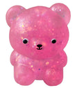 Streamline Glitter Bear Squishy Toy for Kids | Sparkly Stress Relief Squeeze Toy, 4 Colors - Little Miss Muffin Children & Home