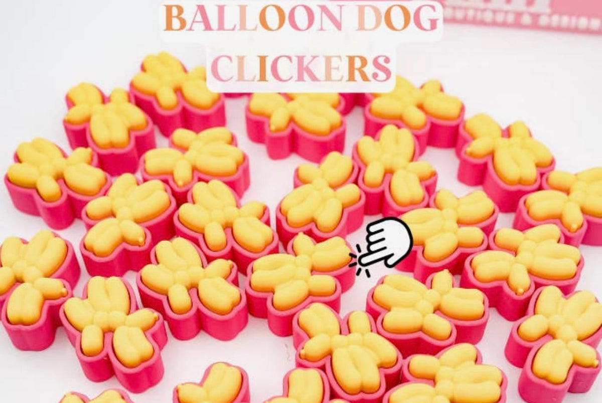 Lauren Ann Boutique & Designs Balloon Dog Clicker - Little Miss Muffin Children & Home