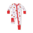 Basketball Uni 2 Way Zipper Romper