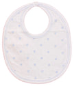 Blue Crown Pima Bib