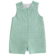 Bridgewater Plaid Short John John with Tabs