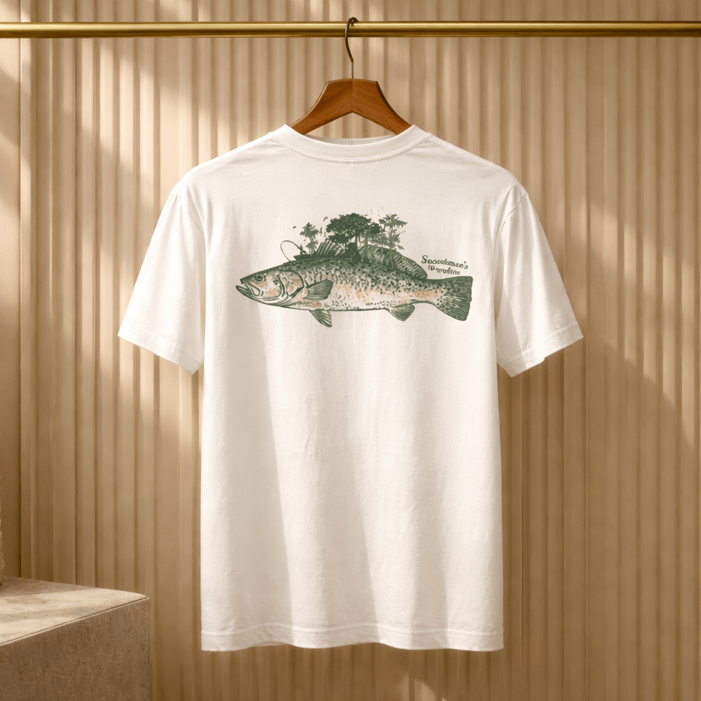Whereable Art Speckled Trout Tee - Little Miss Muffin Children & Home