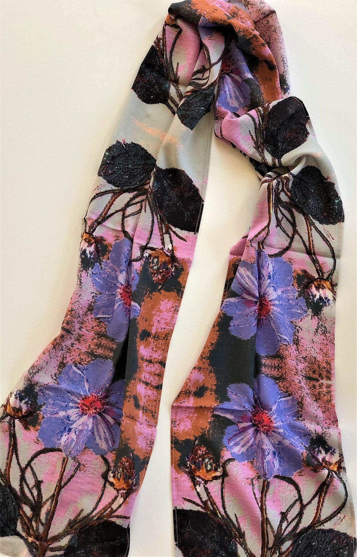 Nina J Cosmos Cotton Scarf - Little Miss Muffin Children & Home