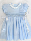 Classic Smocked Waist Rose Dress