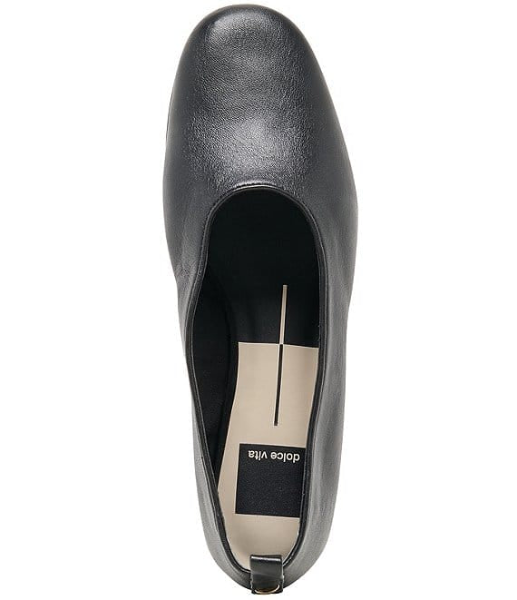 Dolce Vita Dolce Vita Kory Ballet Flats – Black Leather - Little Miss Muffin Children & Home