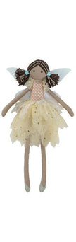 Creative Co-op Soft Fabric Fairy Doll, 3 Styles Available - Little Miss Muffin Children & Home