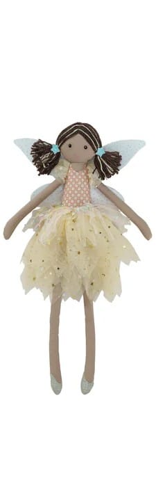 Creative Co-op Soft Fabric Fairy Doll, 3 Styles Available - Little Miss Muffin Children & Home