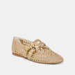 Dolce Vita Baylee Gold Woven Stella Ballet Flats - Little Miss Muffin Children & Home