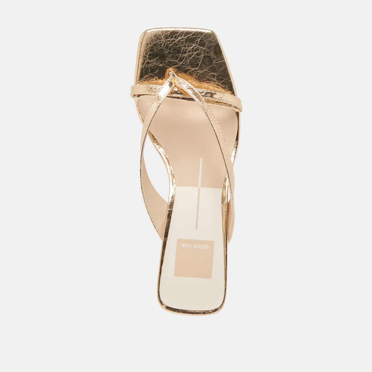 Dolce Vita Brevel Heels Gold Distressed Leather - Little Miss Muffin Children & Home
