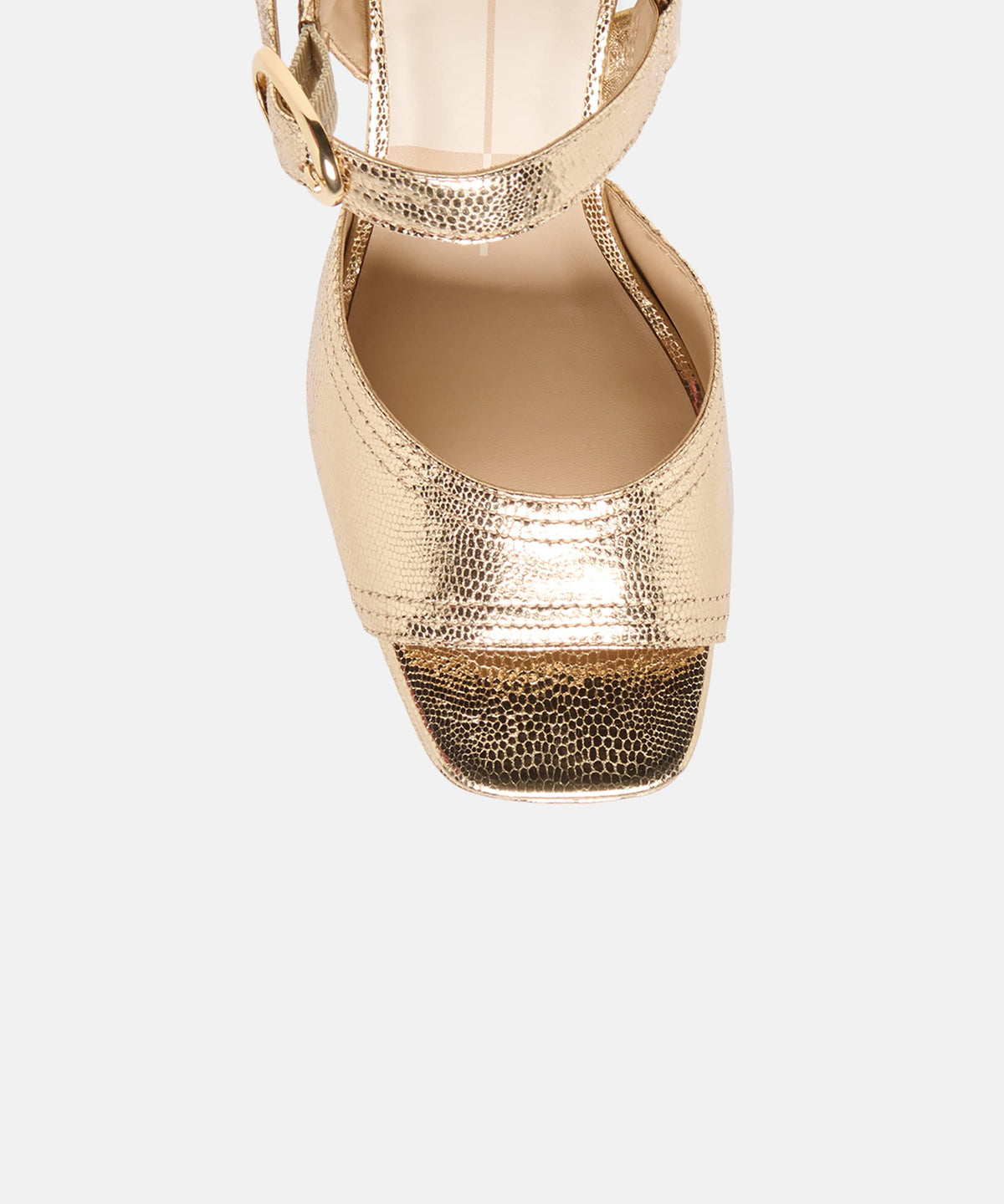 Dolce Vita Dolce Vita Fatima Gold Embossed Leather Platform Heel - Little Miss Muffin Children & Home