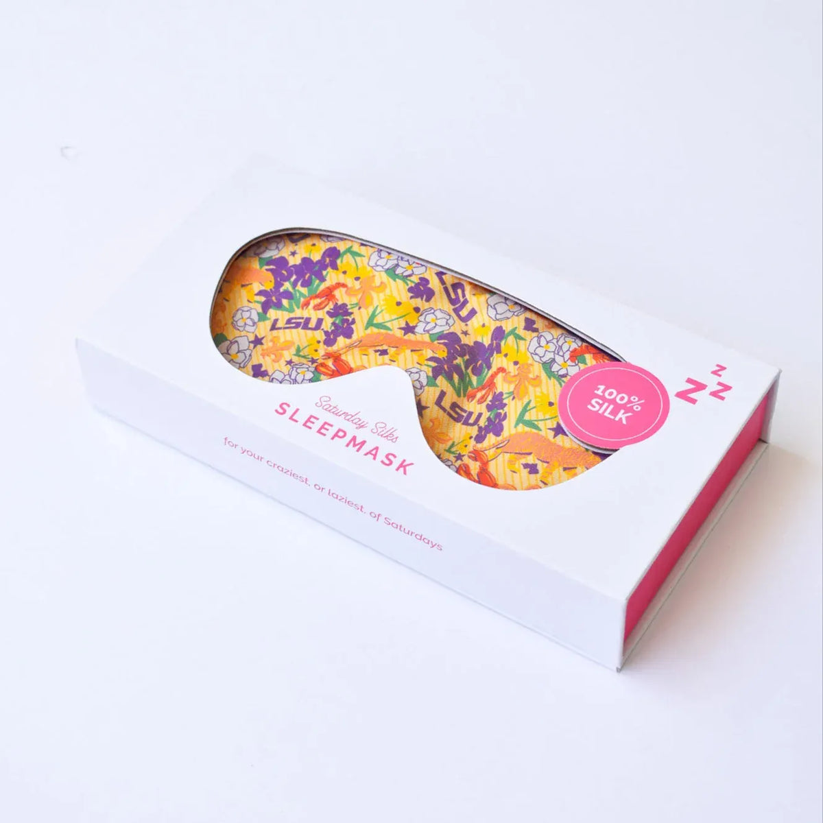 Saturday Silks LSU Tigers Sleepmask - Little Miss Muffin Children & Home