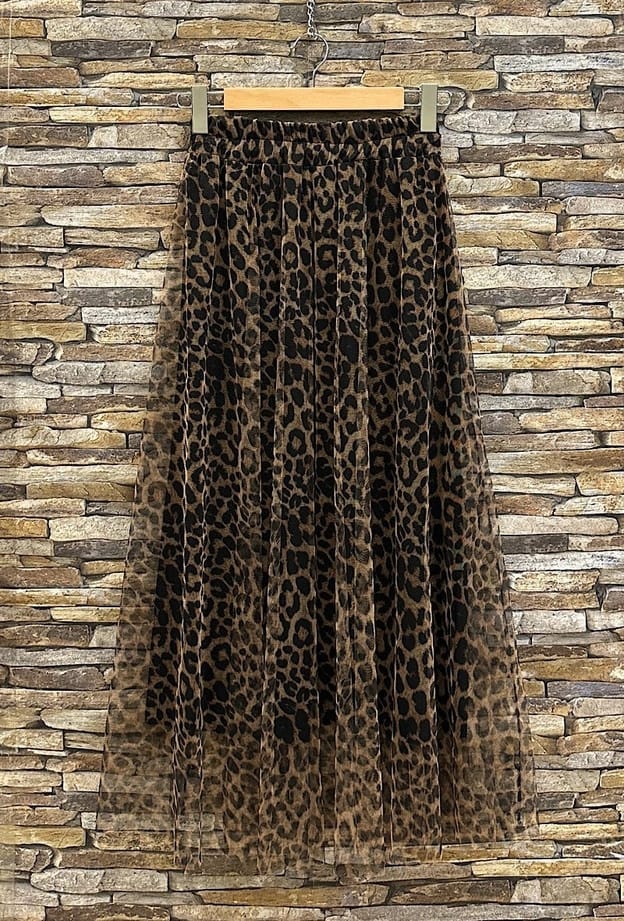 Loowie Ariana Black Leopard Print Tulle Skirt - Little Miss Muffin Children & Home