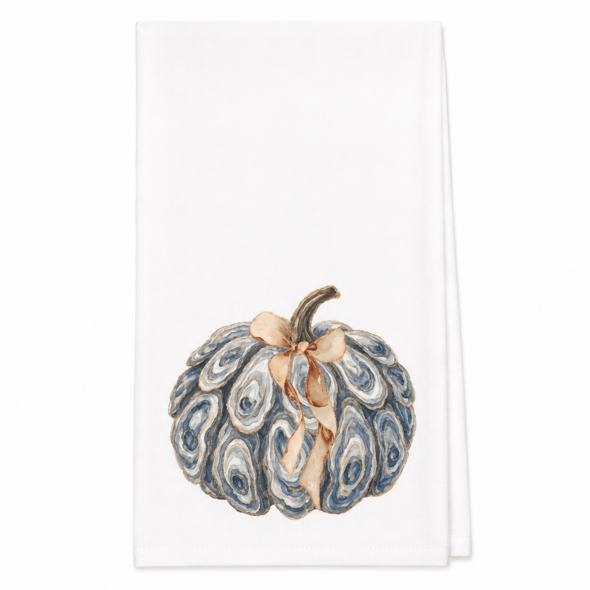 Created by Carol Oyster Pumpkin with Bow Towel - Little Miss Muffin Children & Home