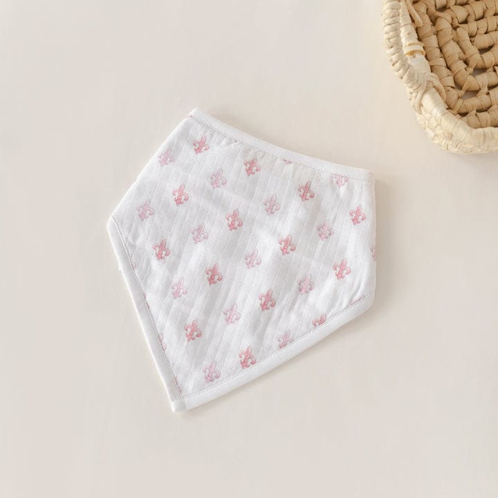 Fleur De Rose Organic Muslin Bib