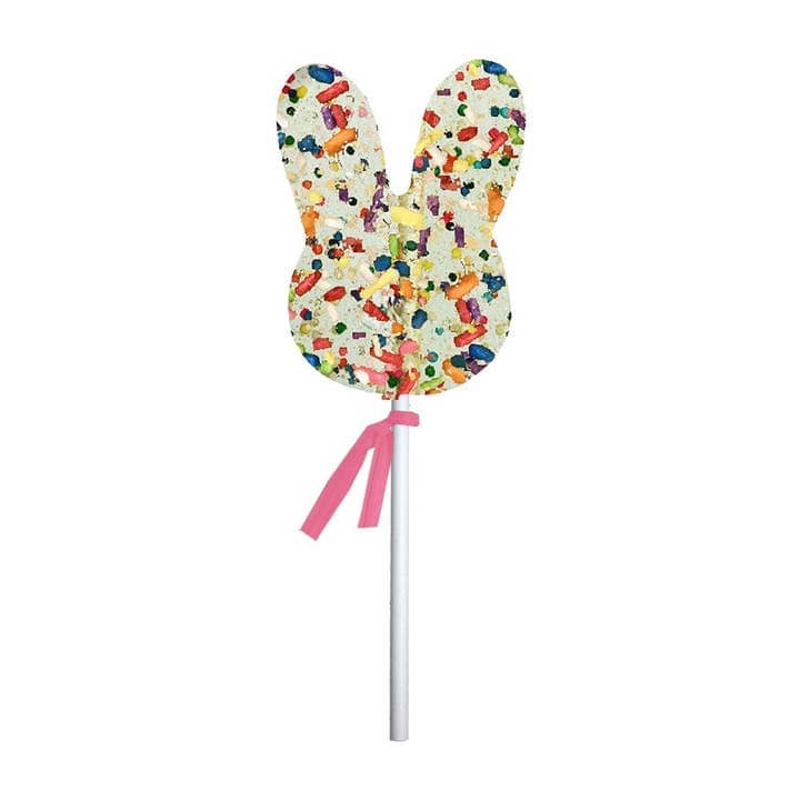 Funfetti Bunny Face Lollipop