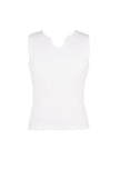 Casero & Associates White The Emily Top - Little Miss Muffin Children & Home