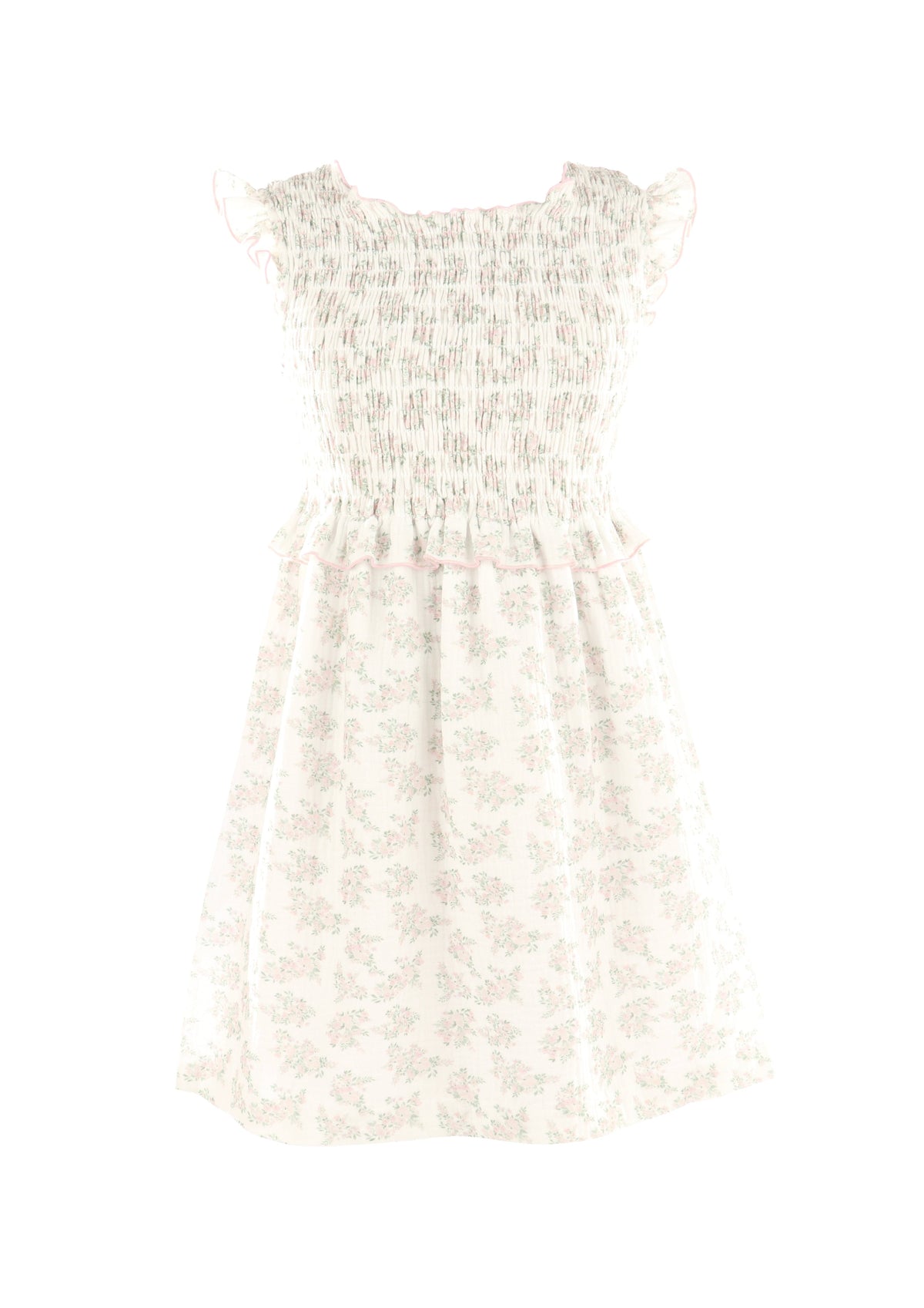 Casero & Associates The Hazel Dress, Pink - Little Miss Muffin Children & Home