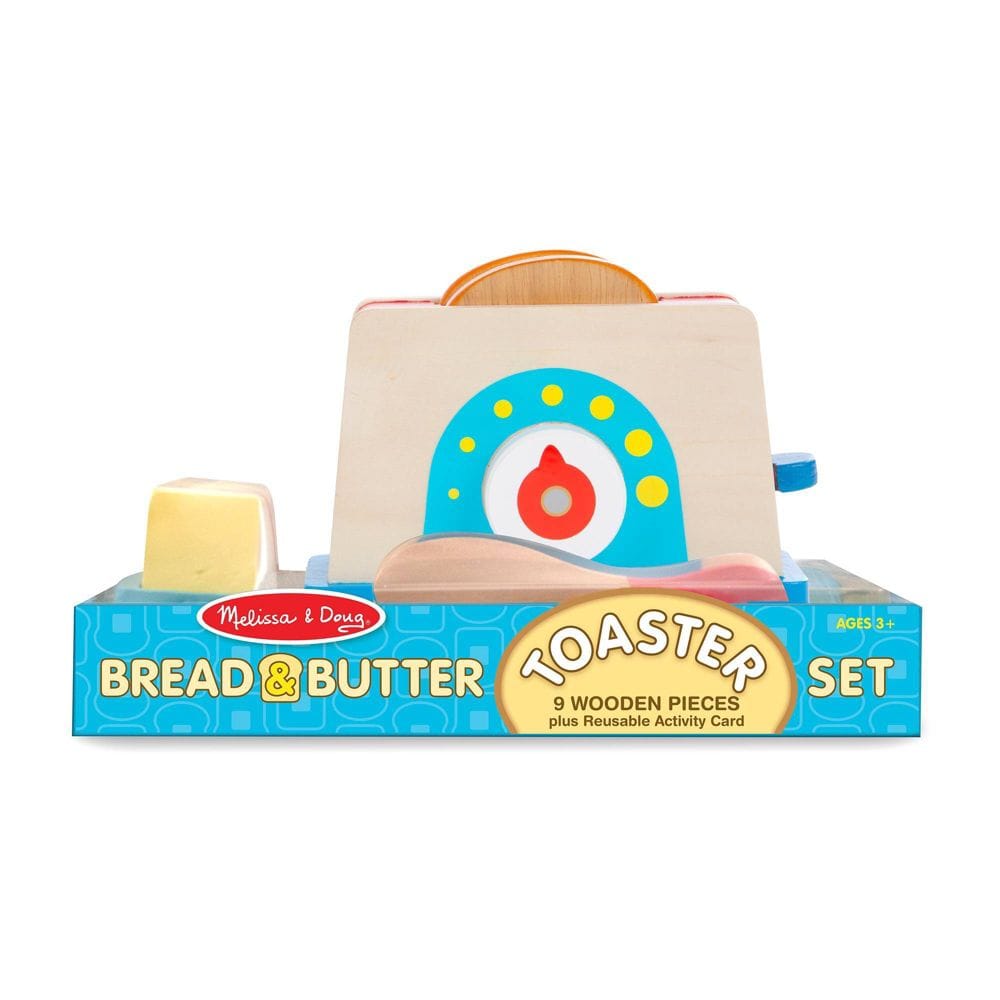 Melissa & Doug Bread & Butter Toaster Set - Little Miss Muffin Children & Home