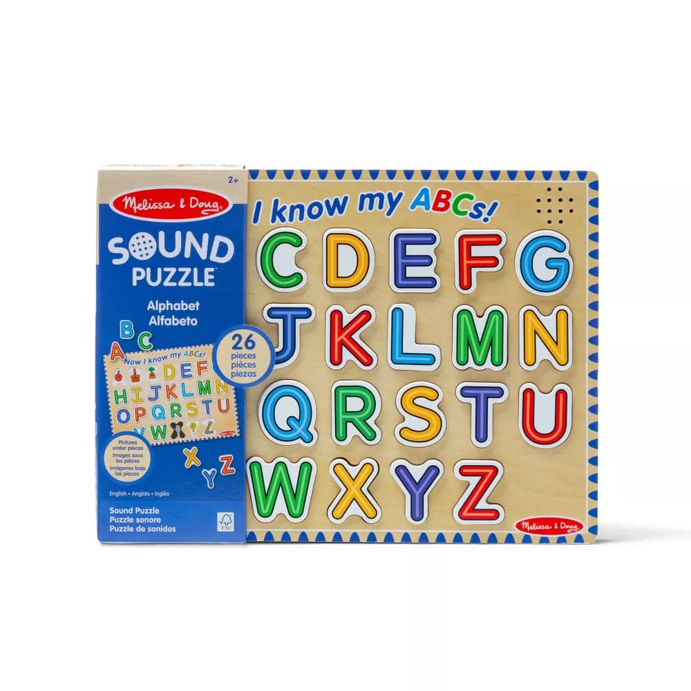 Melissa & Doug Melissa & Doug Alphabet Sound Puzzle (26 pcs) - Little Miss Muffin Children & Home