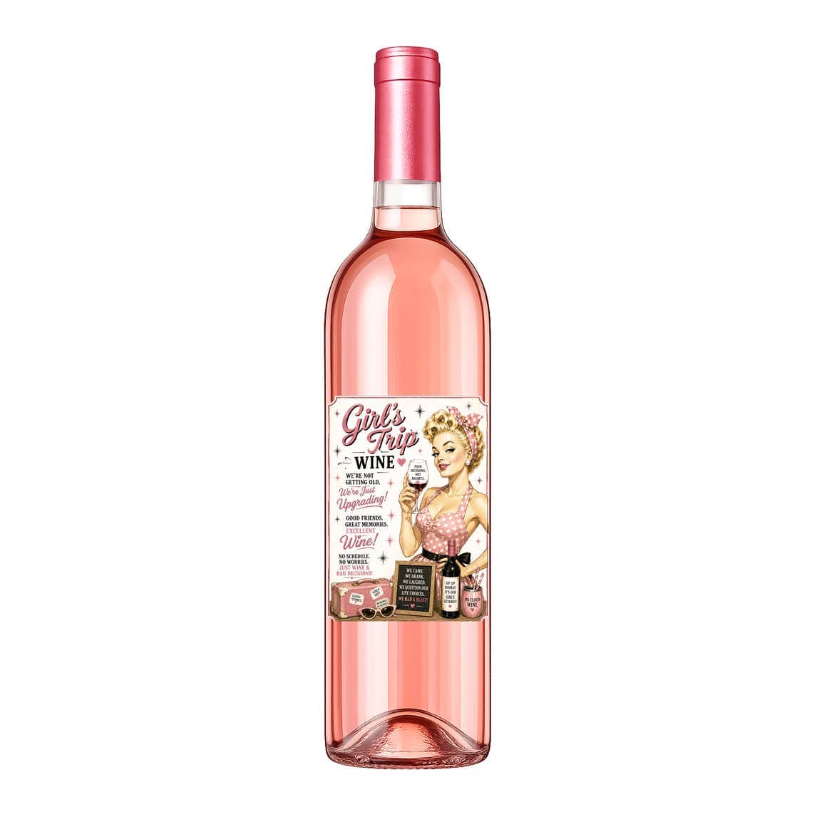 Sassy Talkin Sassy Vine Girl's Trip Wine Label - Little Miss Muffin Children & Home