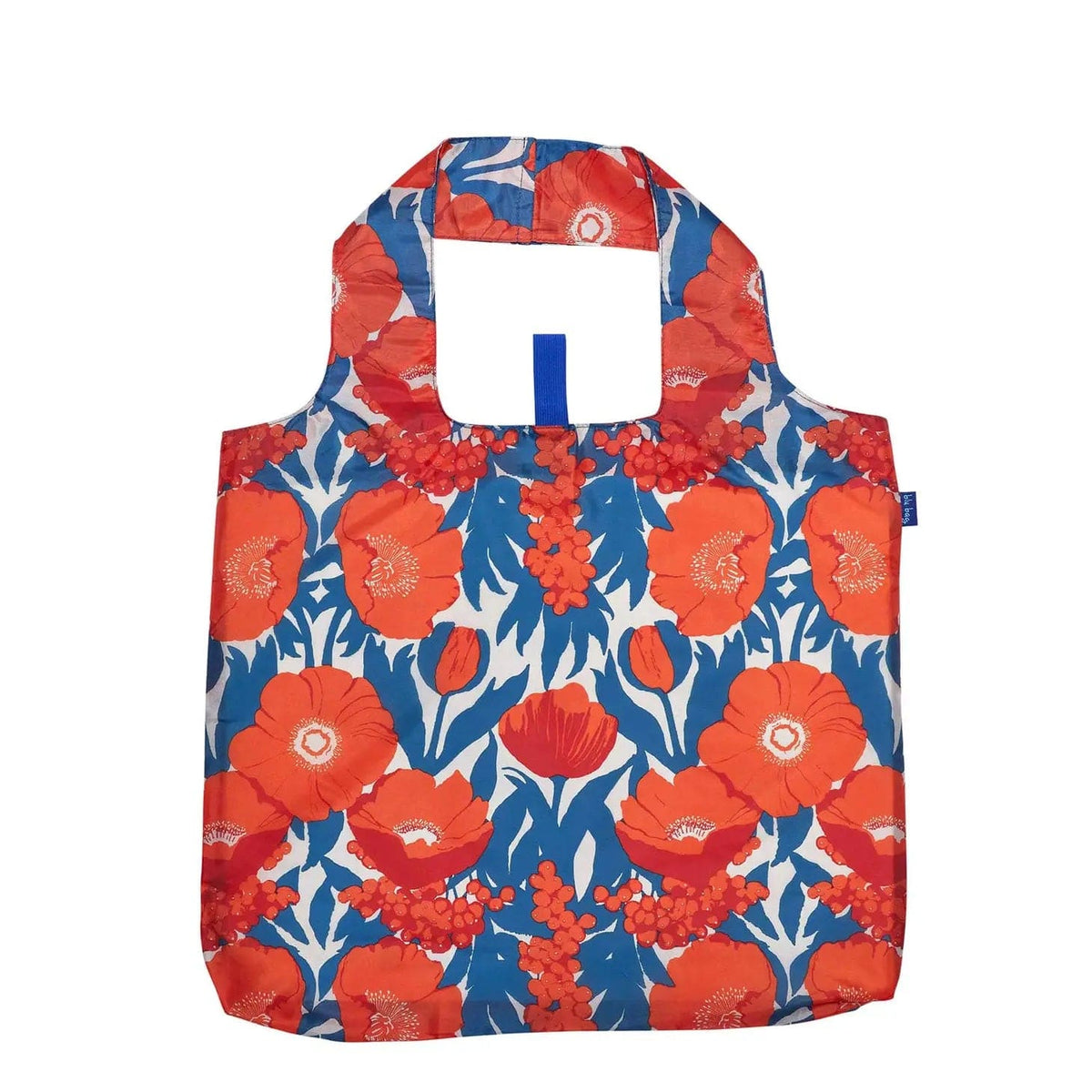 Rock Flower Paper Rock Flower Paper Icelandic Poppies blu Bag Reusable Shopper Tote - Little Miss Muffin Children & Home