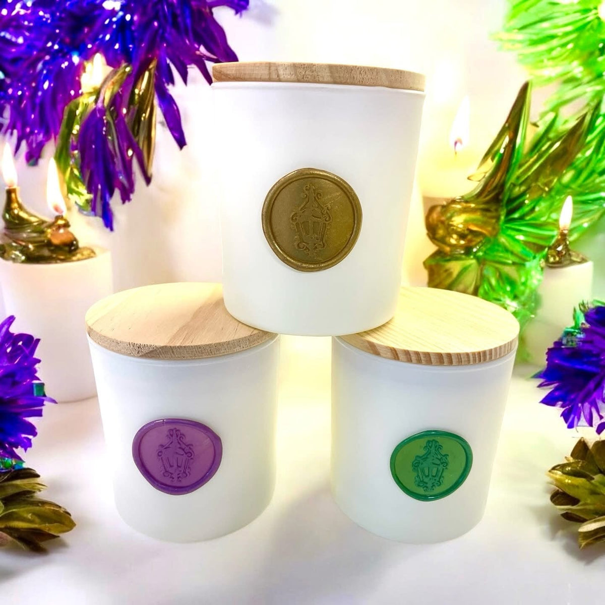 Southern Lights Southern Lights 10oz Wax Seal Candle - Little Miss Muffin Children & Home