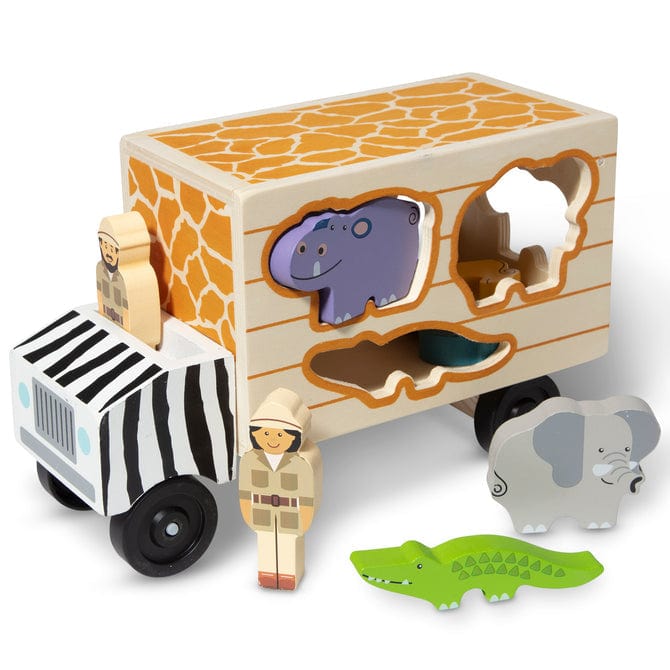 Melissa & Doug Melissa & Doug Safari Animal Rescue Truck - Little Miss Muffin Children & Home