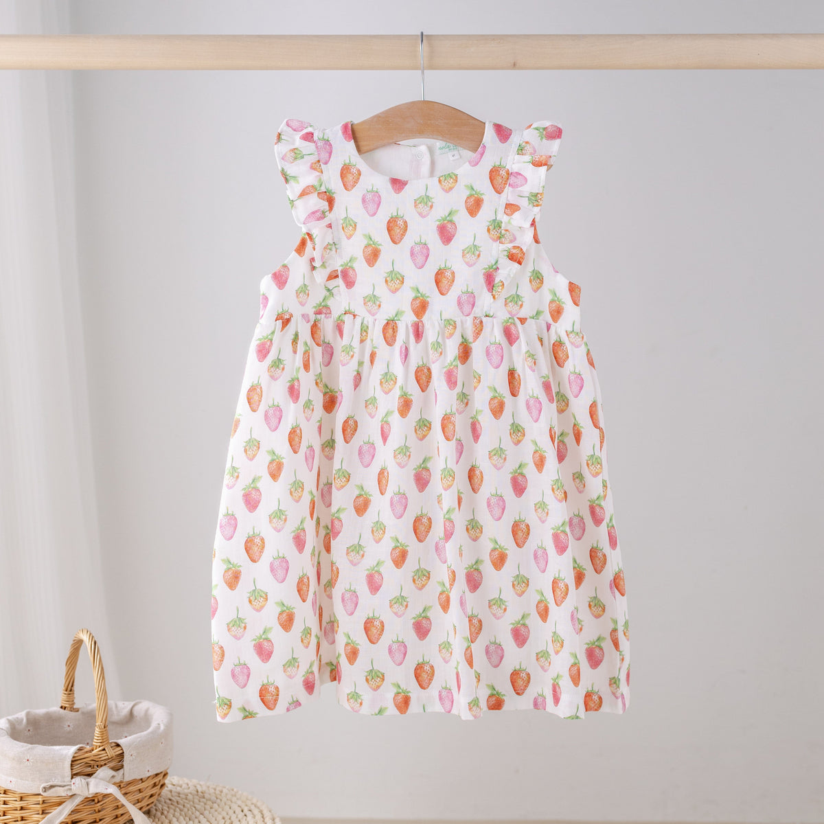 Nola Tawk Berry Cute Organic Muslin Dress - Little Miss Muffin Children & Home