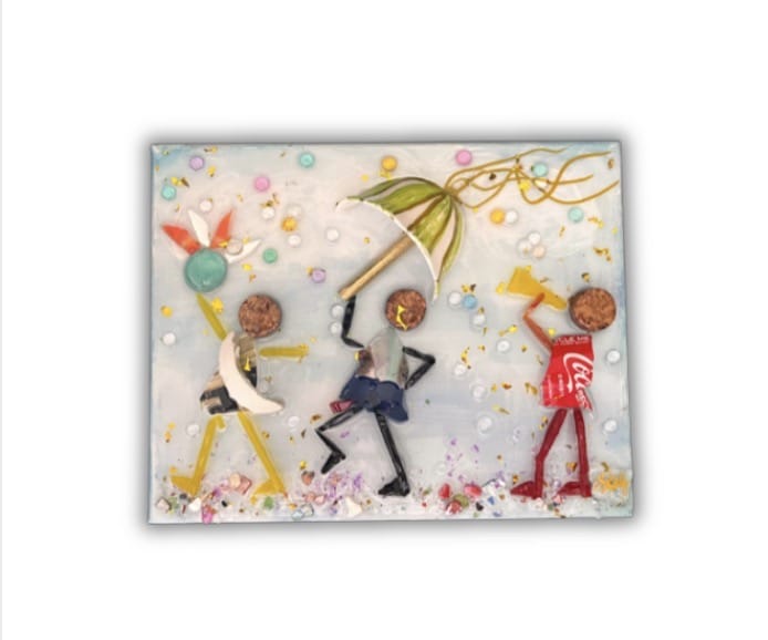 Laurie Kelly Art Studio Jazz Second Line Art 8x10 - Little Miss Muffin Children & Home