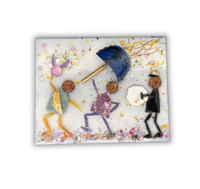 Laurie Kelly Art Studio Jazz Second Line Art 8x10 - Little Miss Muffin Children & Home