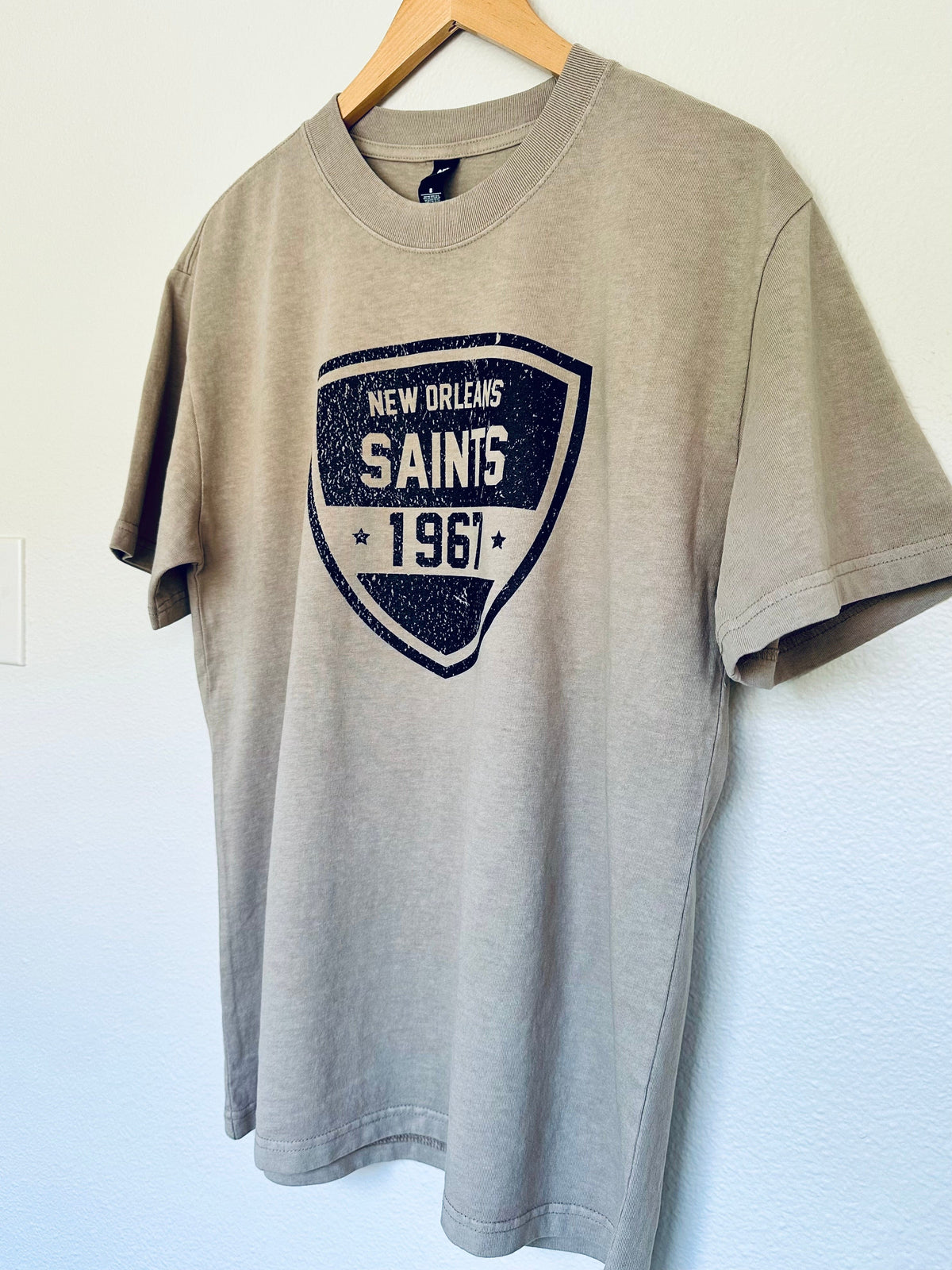 Whereable Art Whereable Art Saints 1967 Shield Heavy Faded Tee - Little Miss Muffin Children & Home