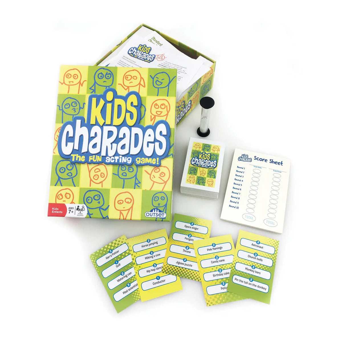 Outset Games and Cobble Hill Puzzles Kids Charades Game - Little Miss Muffin Children & Home