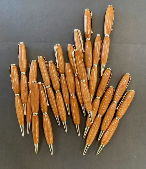 NOLA Pens Streetcar Pen Slim Gold Trim - Little Miss Muffin Children & Home