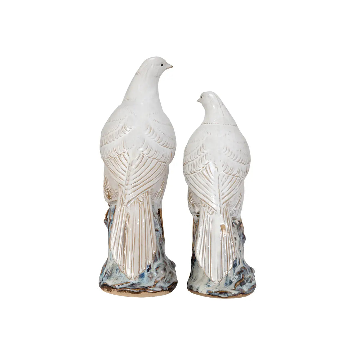 Kavana Decor by The Import Collection Dove Set 2 Figurines - Little Miss Muffin Children & Home