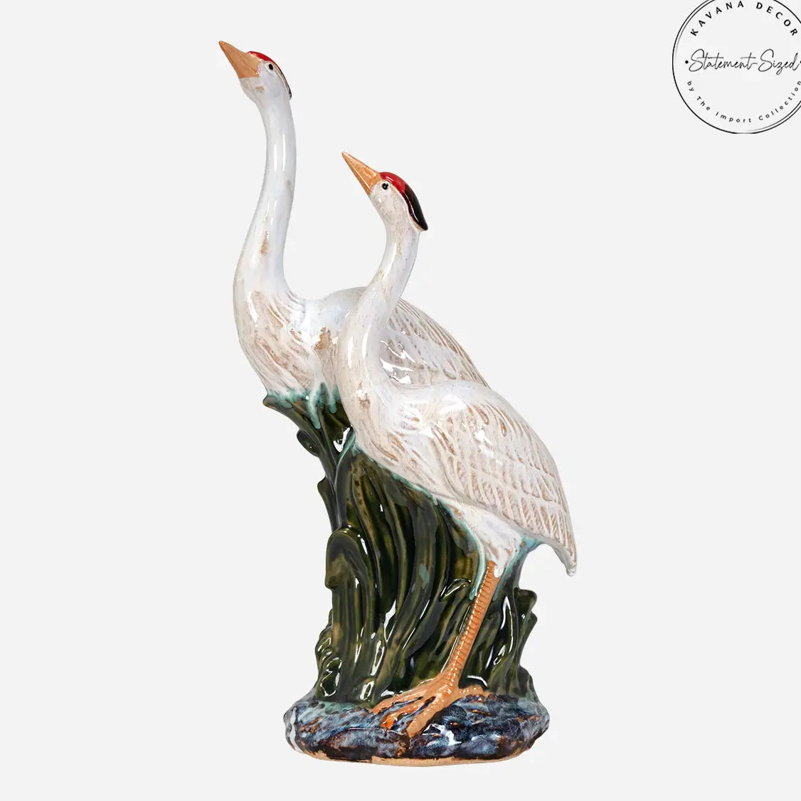 Kavana Decor by The Import Collection Gazing Herons Figurine - Little Miss Muffin Children & Home