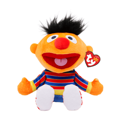 Ty Inc Beanie Babies Sesame Street Ernie Floppy Plush - Little Miss Muffin Children & Home