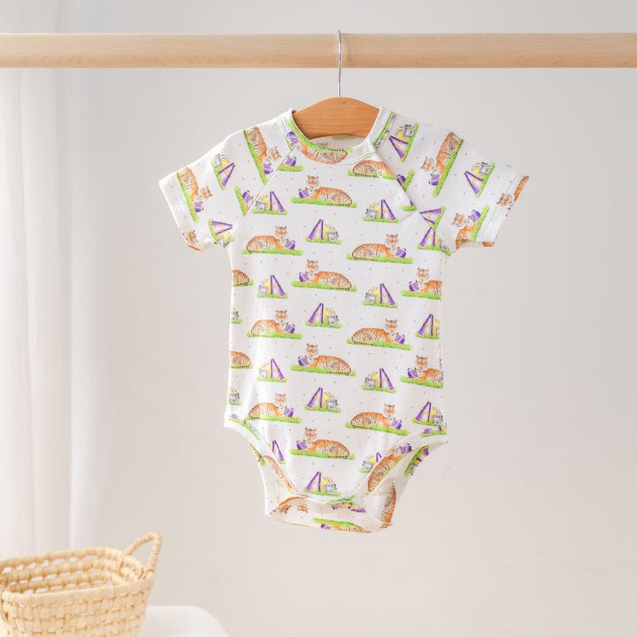Nola Tawk Mascot Mania in Louisiana Organic Cotton Onesie - Little Miss Muffin Children & Home