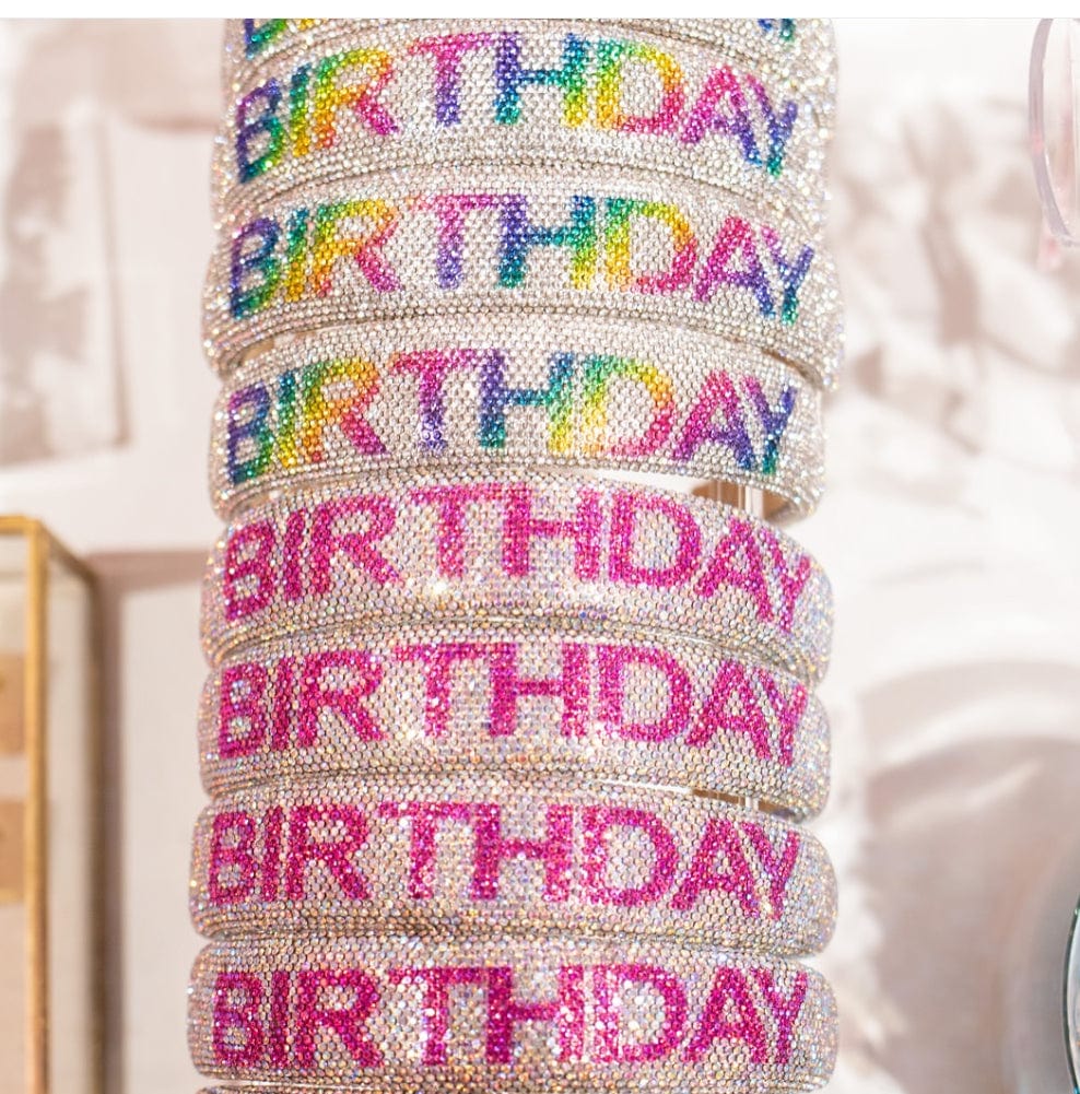 Bari Lynn Fully Crystallized Birthday Headband - Little Miss Muffin Children & Home