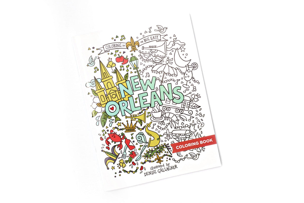 The Parish Line The Parish Line NOLA Coloring Book - Little Miss Muffin Children & Home