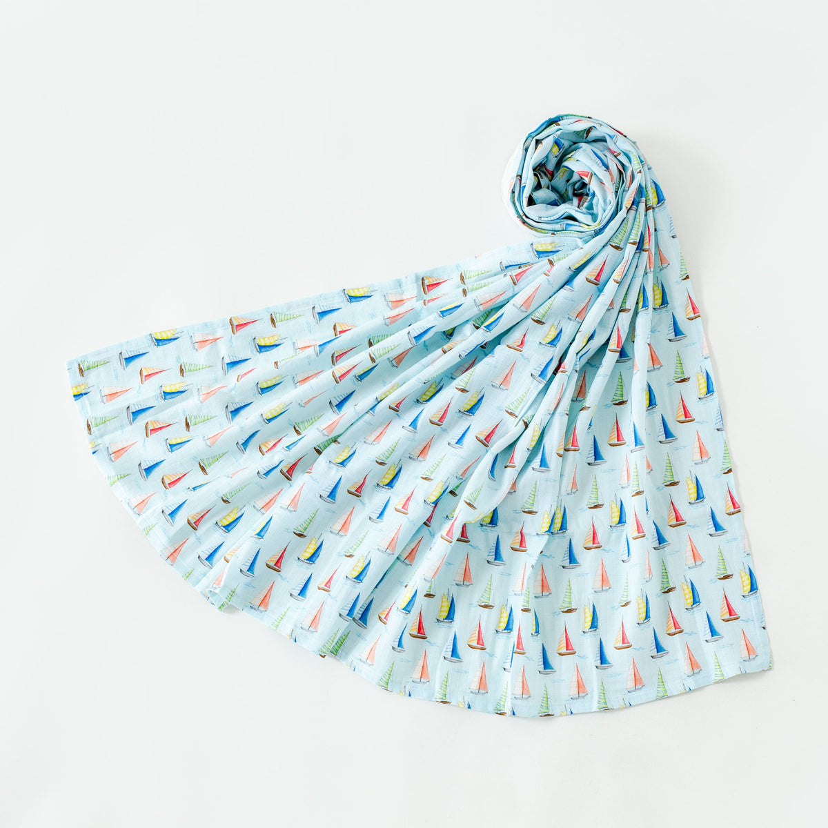 Nola Tawk Sea You Soon Organic Muslin Swaddle Blanket - Little Miss Muffin Children & Home