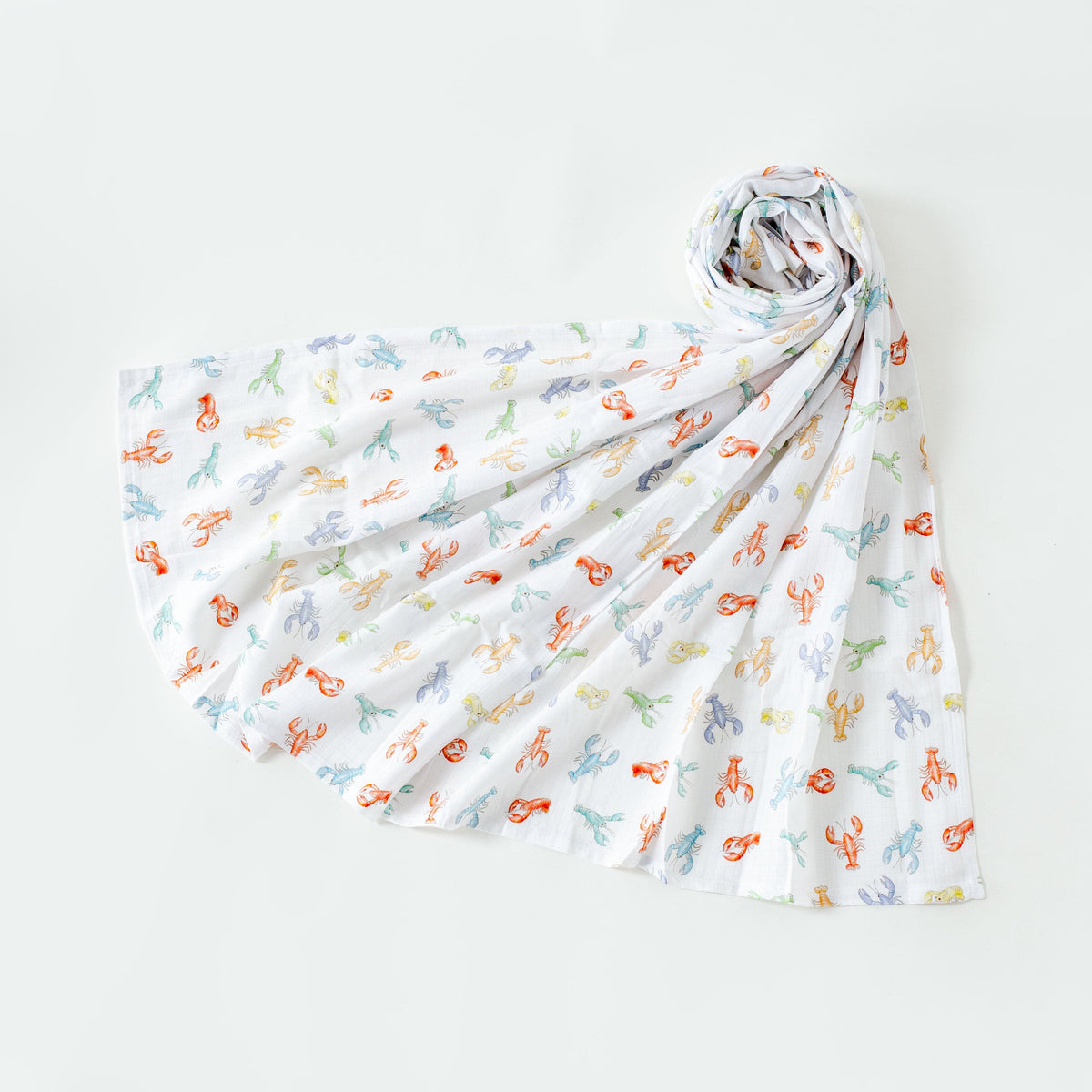 Nola Tawk Colorful Claws Organic Muslin Swaddle Blanket - Little Miss Muffin Children & Home